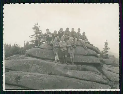 10x Foto Junge Jungs kurze Hose Reise wandern Brocken Nationalpark Harz uvm 1936