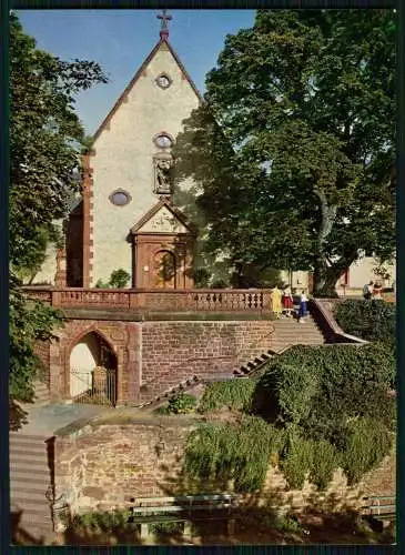 7x AK Ortschaften in Odenwald Mespelbrunn Erbach Michelstadt und andere