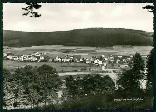 Foto AK Wahlen Grasellenbach im Odenwald Panorama Blick auf den Ort