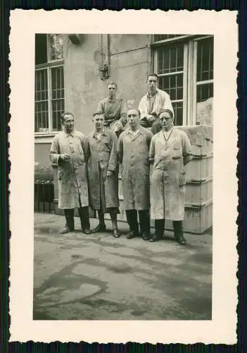 9x Foto Fabrik Arbeiter auf Betriebsgelände Siegen-Wittgenstein ? NRW 1936-39