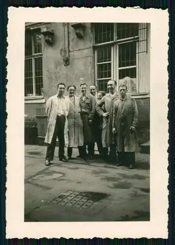 9x Foto Fabrik Arbeiter auf Betriebsgelände Siegen-Wittgenstein ? NRW 1936-39