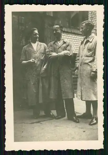 9x Foto Fabrik Arbeiter auf Betriebsgelände Siegen-Wittgenstein ? NRW 1936-39