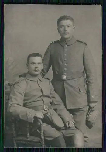 5x Foto Soldat im CDV Format in Uniform uvm. ab 1900 und 1. WK 1914-18