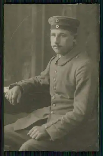 5x Foto Soldat im CDV Format in Uniform uvm. ab 1900 und 1. WK 1914-18