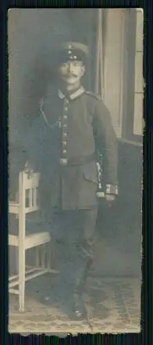 5x Foto Soldat im CDV Format in Uniform uvm. ab 1900 und 1. WK 1914-18