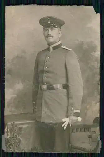 5x Foto Soldat im CDV Format in Uniform uvm. ab 1900 und 1. WK 1914-18