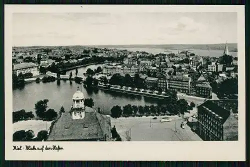 4x AK alte Ansichtskarten Kiel in Schleswig Holstein 1936-40