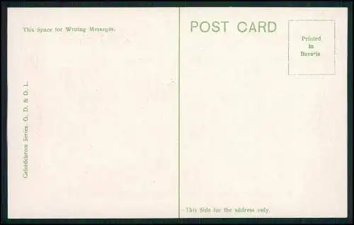 AK Präge Veilchen - Greetings from London ROYAL EXCHANGE, LONDON - um 1910