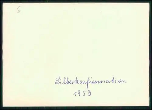 7x Foto 15x10cm Zwickau Sachsen Silber-Konfirmation vor der Kirche uvm. 1941-59