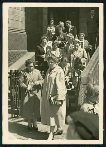 7x Foto 15x10cm Zwickau Sachsen Silber-Konfirmation vor der Kirche uvm. 1941-59