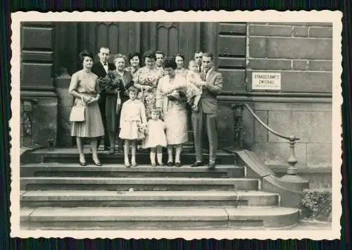 7x Foto 15x10cm Zwickau Sachsen Silber-Konfirmation vor der Kirche uvm. 1941-59