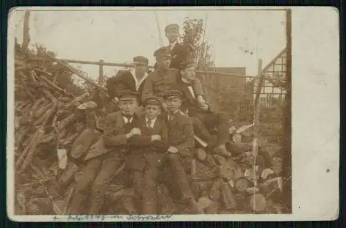 11x Foto Oestereiden Rüthen Lippstadt Soest Fachwerkhaus Person Gruppen 1918-35