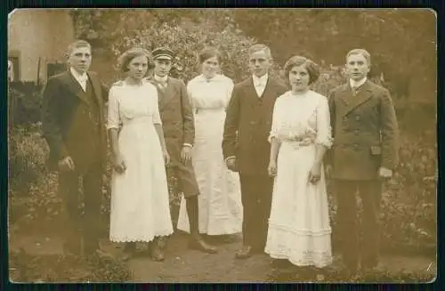 11x Foto Oestereiden Rüthen Lippstadt Soest Fachwerkhaus Person Gruppen 1918-35