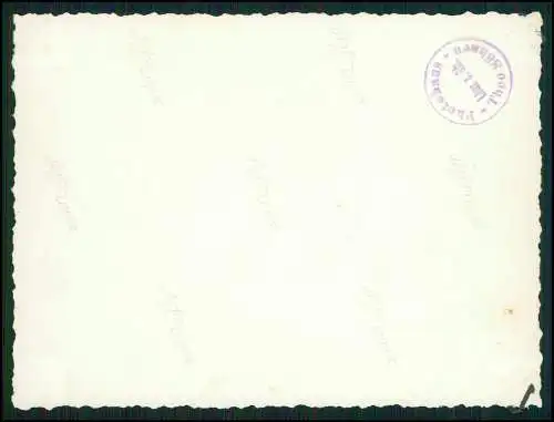 2x Foto auf Stoorms Schleppkahn Beförderung von Holzstämmen auf Fluß Rhein 1932