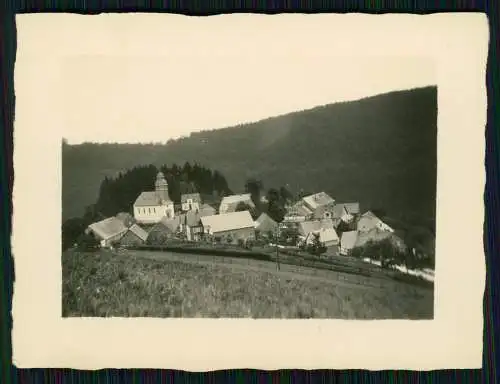 4x Foto Nordenau  Schmallenberg Sauerland Blick auf St.-Hubertus-Kirche und Ort