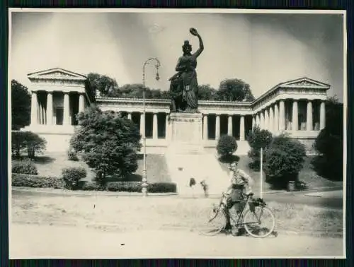 9x Foto 11x8cm junge Bayern Lederhose Tracht Reise nach München 1929