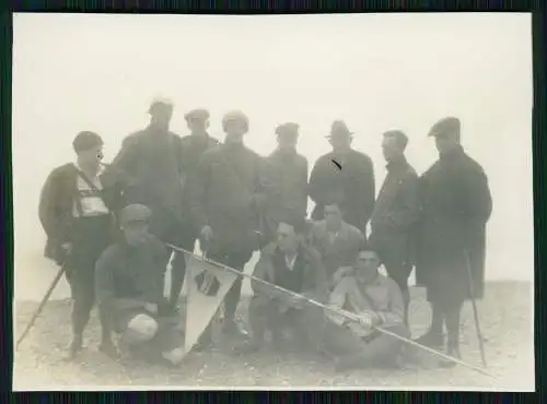 6x Foto 11x8 junge Bayern Lederhose Tracht Wandern Feldberg Bismarckdenkmal 1929