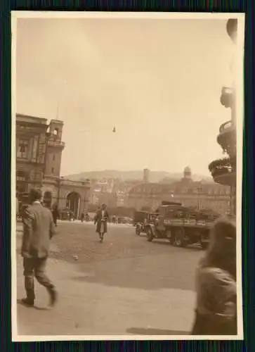 3x Foto junge Bayern Lederhose Tracht in Zürich Bahnhof Escherdenkmal uvm. 1929