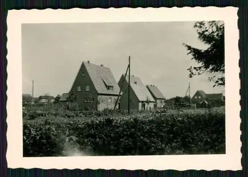 6x Foto Häuser Siedlung bei Vreden, Kreis Borken, Nordrhein-Westfalen um 1950