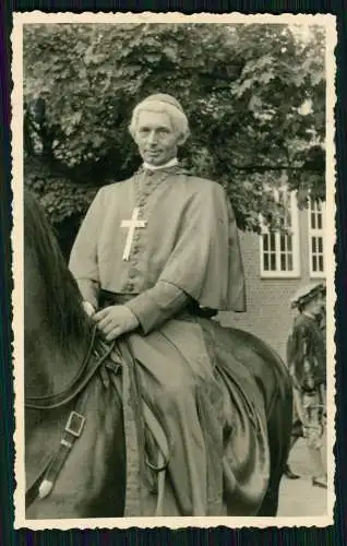 6x Foto AK Kirchweihfest o.ä Ruhrgebiet ? Priester Pfarrer aus Eichstätt 1951-56