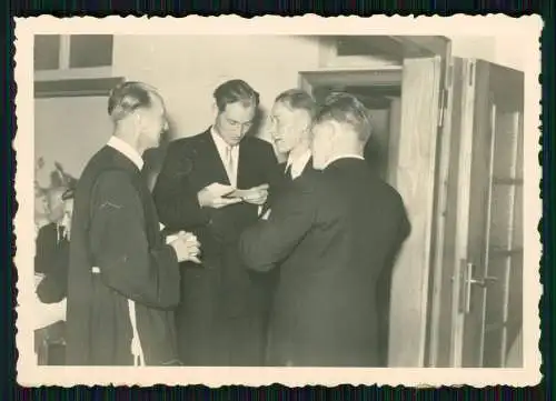 6x Foto AK Kirchweihfest o.ä Ruhrgebiet ? Priester Pfarrer aus Eichstätt 1951-56