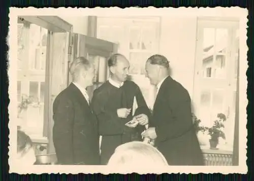 6x Foto AK Kirchweihfest o.ä Ruhrgebiet ? Priester Pfarrer aus Eichstätt 1951-56