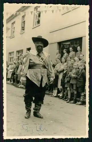 4x Foto AK Kirchweihfest o.ä Ruhrgebiet ? Priester Pfarrer aus Eichstätt 1951-56