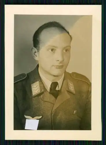 5x Foto Portrait Luftwaffe Flugzeugführerschule A/B53 Königsberg Ostpreußen 1940