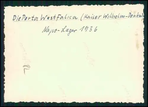5x Foto Junge Jungs kurze Hose Napo Lager Porta Westfalica Minden Weser 1936