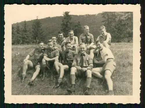 5x Foto Junge Jungs kurze Hose Napo Lager Porta Westfalica Minden Weser 1936