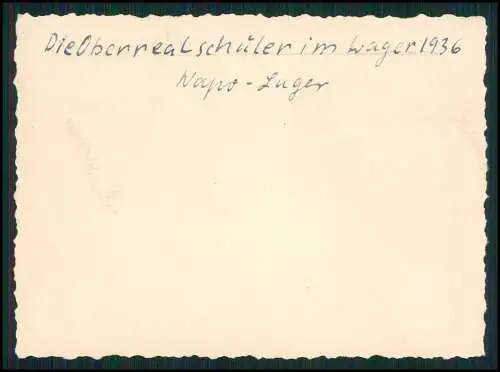 5x Foto Junge Jungs kurze Hose Napo Lager Porta Westfalica Minden Weser 1936