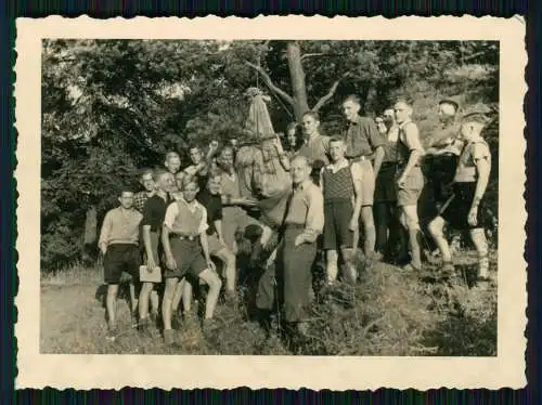 5x Foto Junge Jungs kurze Hose Napo Lager Porta Westfalica Minden Weser 1936