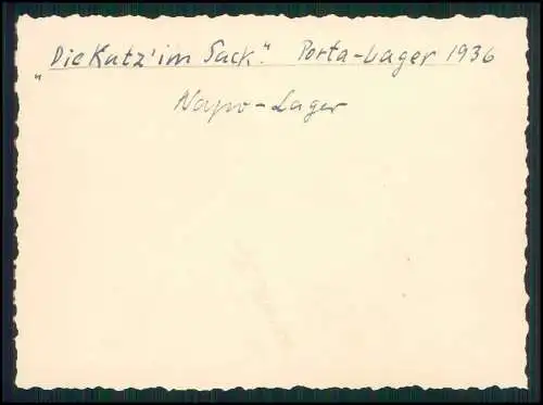 5x Foto Junge Jungs kurze Hose Napo Lager Porta Westfalica Minden Weser 1936