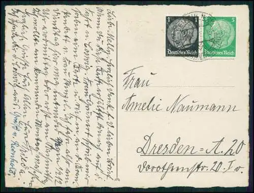 AK Ansichtskarte Postkarte Leipzig in Sachsen, Hauptbahnhof 1941 gelaufen
