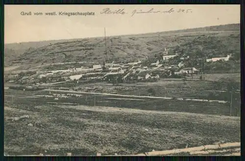 AK 1. WK Reville Manche in der Normandie westlicher Kriegsschauplatz 1916