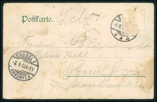 2x AK Stubbenkammer Sassnitz auf Rügen, Zerklüftete Wand uvm. 1902 gelaufen