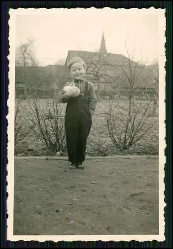 16x Foto Dorf in Hessen um 1940 Fachwerk Kirchturmspitze Personen uvm.