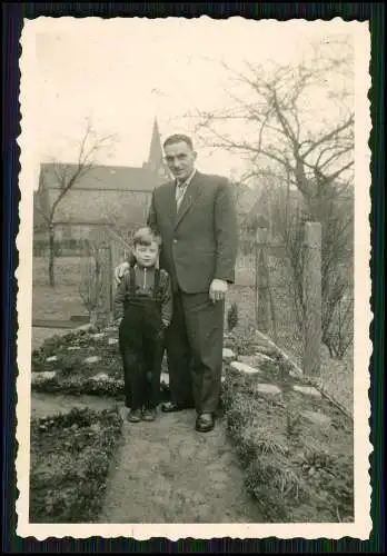 16x Foto Dorf in Hessen um 1940 Fachwerk Kirchturmspitze Personen uvm.