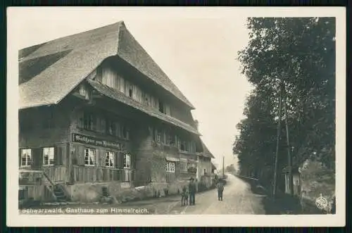 Foto AK Himmelreich Kirchzarten Schwarzwald Gasthaus Himmelreich im Höllenthal