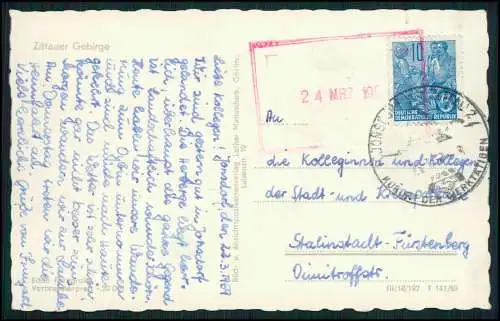 2xFoto AK Jonsdorf Jugendherberge Hilde Coppi Mühlensteinbrüchen u. Wehlen Elbe