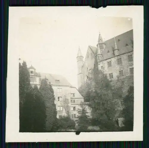 5x Foto Marburg an der Lahn, verschiedene Ansichten 1924