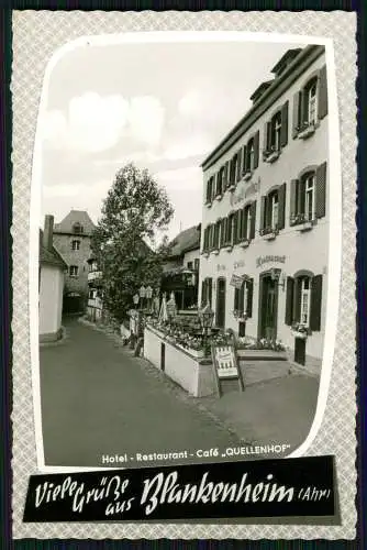 Foto AK Blankenheim an der Ahr Eifel, Hôtel-Restaurant Cafe Quellenhof J. Müller