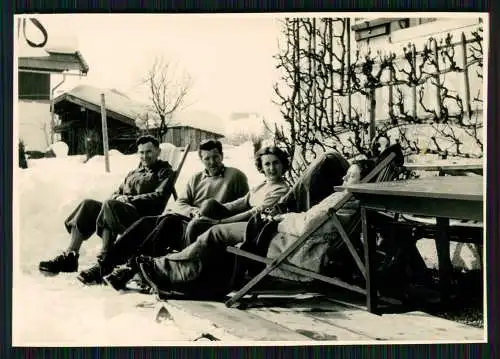 9x Foto Winter Reise nach Reit im Winkl Traunstein Bayern - Dorf Ansichten 1950