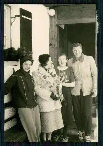 9x Foto Winter Reise nach Reit im Winkl Traunstein Bayern - Dorf Ansichten 1950