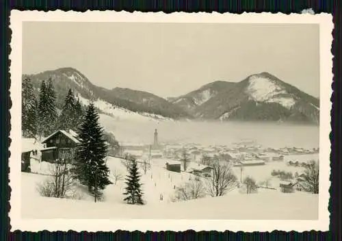 9x Foto Winter Reise nach Reit im Winkl Traunstein Bayern - Dorf Ansichten 1950