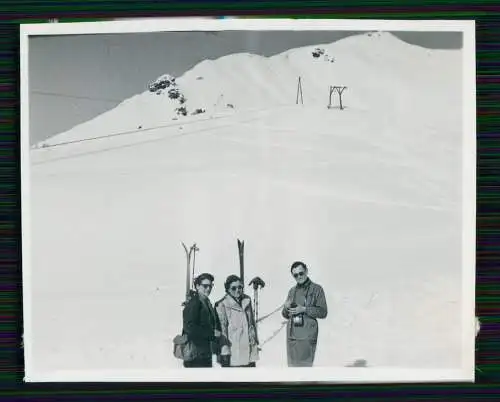 12x Foto Reise nach Bayern im Winter Urlaub 1952