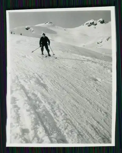 12x Foto Reise nach Bayern im Winter Urlaub 1952