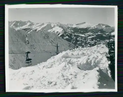 12x Foto Reise nach Bayern im Winter Urlaub 1952