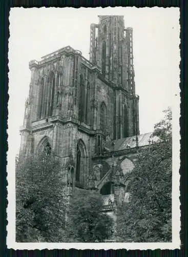10x Foto Nachkriegs Reise nach Frankreich Rouen Honfleur uvm. 1952