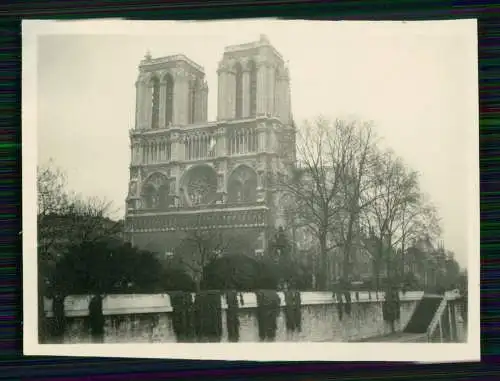 10x Foto Reise nach Paris Frankreich mit unserem Volkswagen VW Brezel Käfer 1952